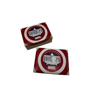 Topps Brooklyn Collection Captain America EMPTY BOX x2 Marvel Display Case